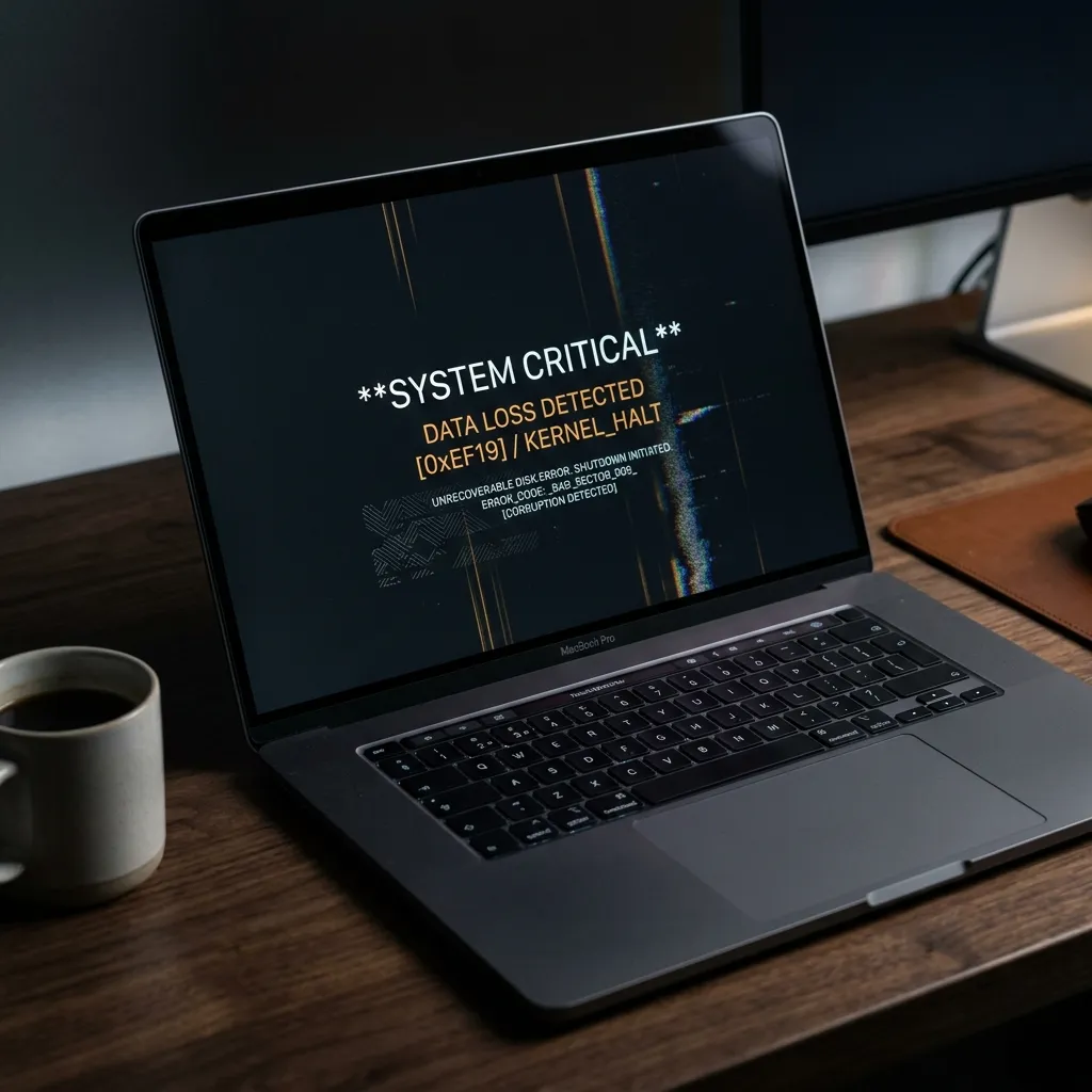 Pantalla azul, virus o pérdida de datos